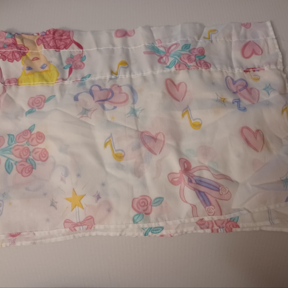 4/$40 2Pc. Barbie-Style Valance Curtain